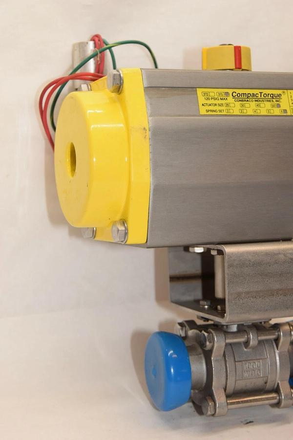 (NEW) COMPAC TORQUE 3TS Actuator Size 50 Spring Set 6 Valve Size 1" Valve