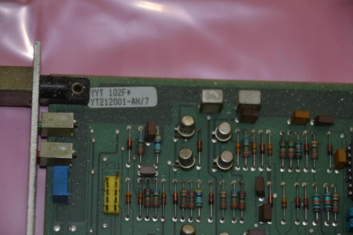 Used ABB ASEA CIRCUIT BOARD CARD YYT102F YYT 102F YT212001-AN/7 2669 180-586/1