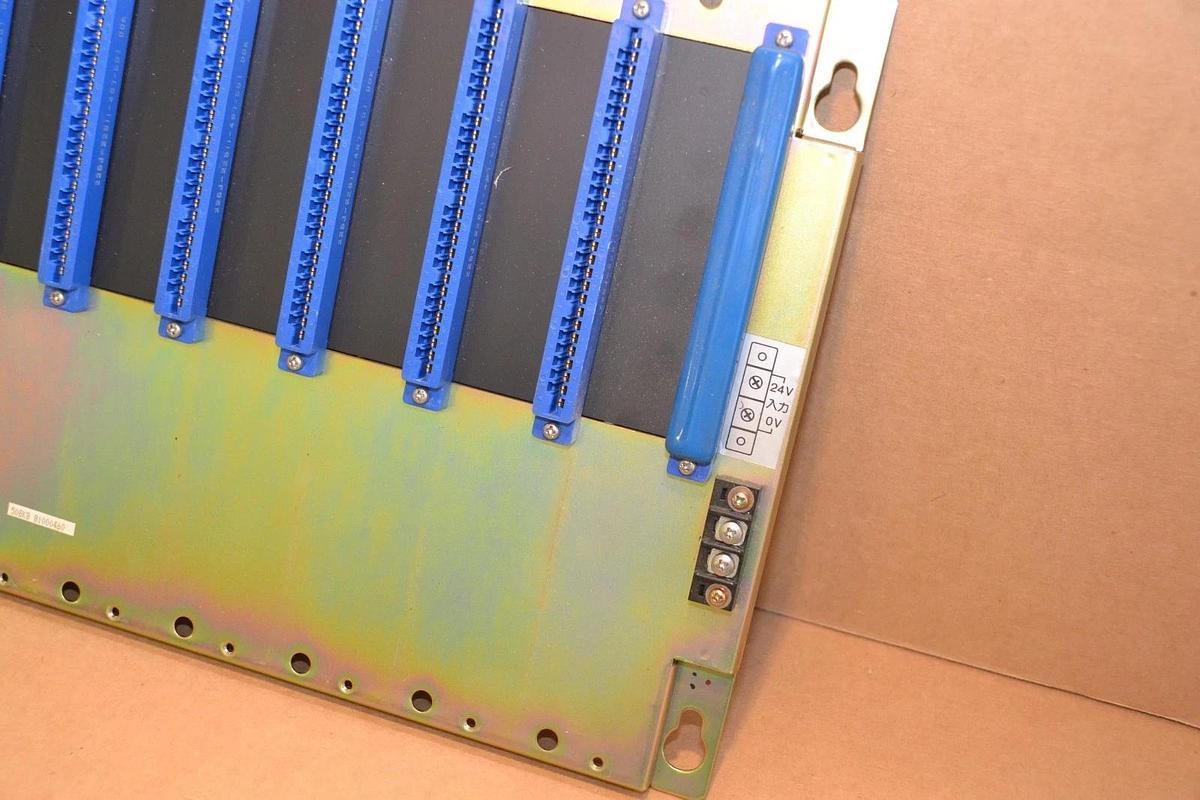 Used Sharp Satellite PLC I/O Rack Chassis Backplane 10 Slot ZW-508KB 508KB