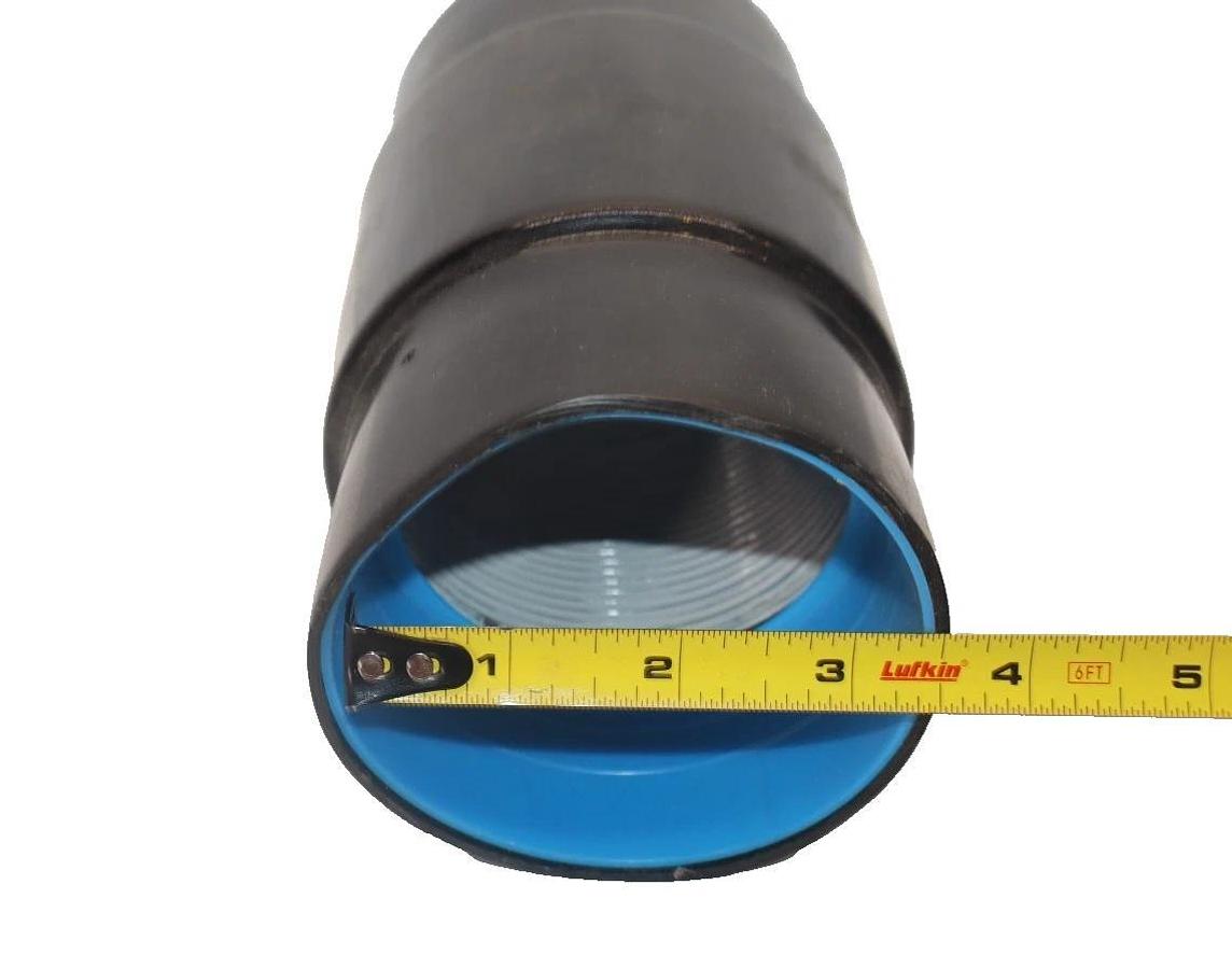 ROBROY / PLASTI-BOND / OCAL 3"  Conduit Body Straight Fitting Coupling Blue