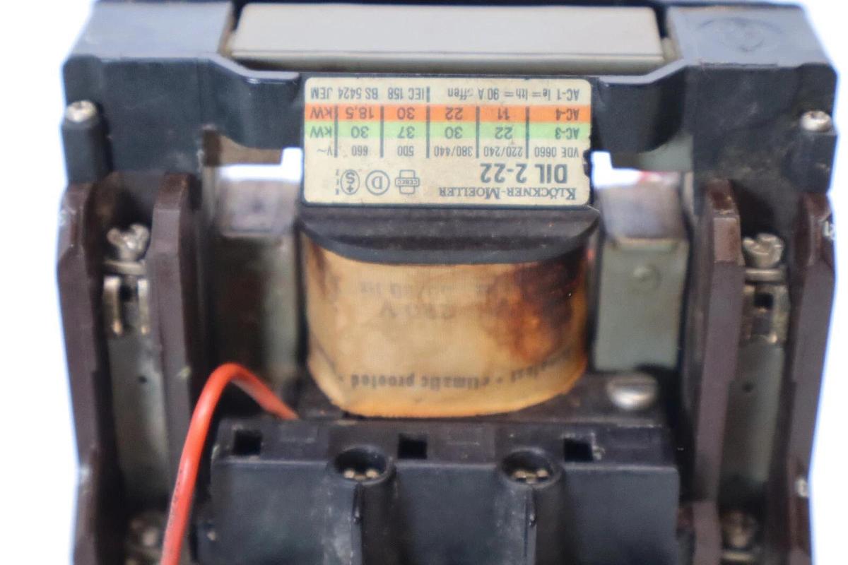 Used KLOCKNER-MOELLER DIL2-22 , DIL 2-22 220V Contactor