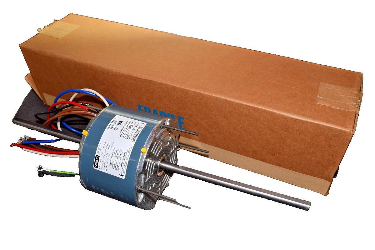 Fasco HVAC 3 Speed Motor D766 1/4-1/6-1/8hp 1.9-1.2-.8 A 230v 60hz 1075rpm (NEW)