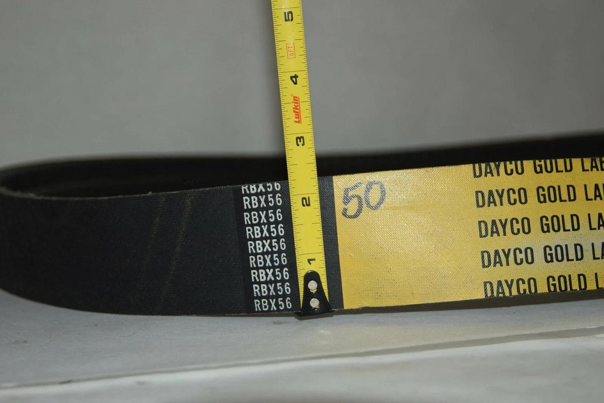 (New) Dayco RBX56 Cogged Banded V Belt