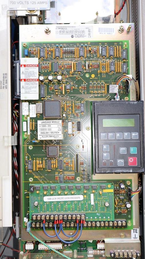 Used Allen Bradley 1336 Plus Adj Frequency Drive 1336S-B060-AE-FR Ser D 76kva 3ph