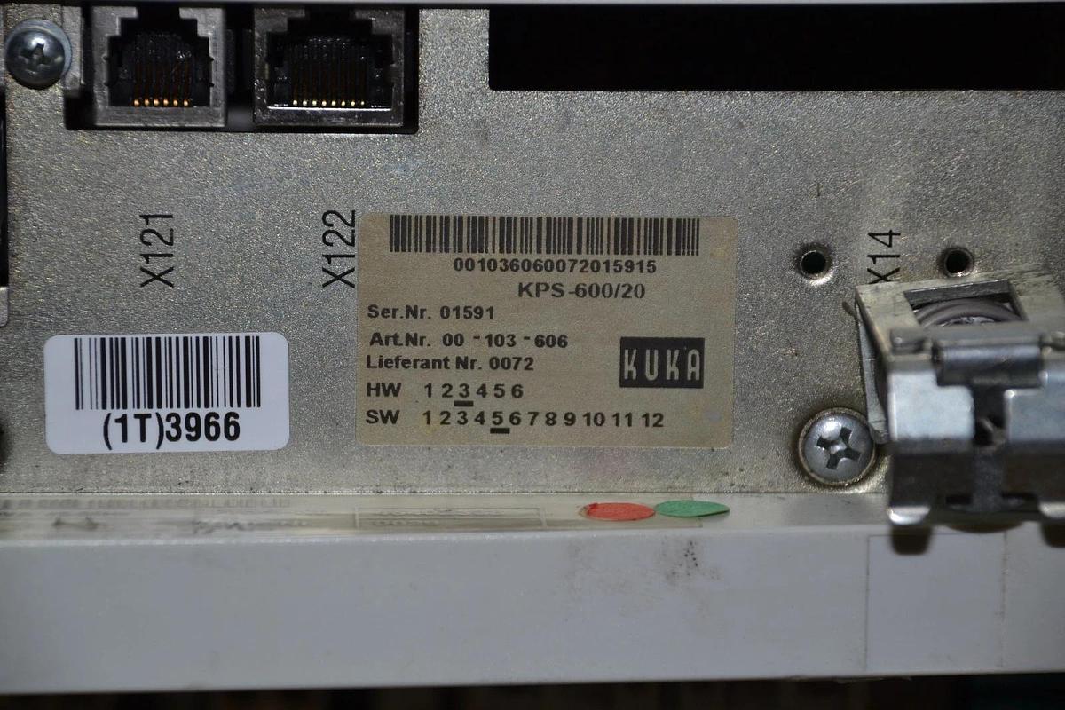 Used Lenze KUKA Servo-Drive  E93CE143I4B531 KPS-600/20