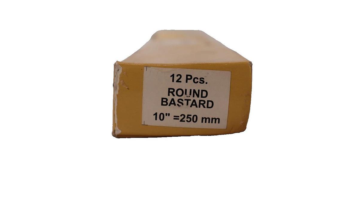 10" Bastard File Round 250mm DIC12019 (New - Box of 12)