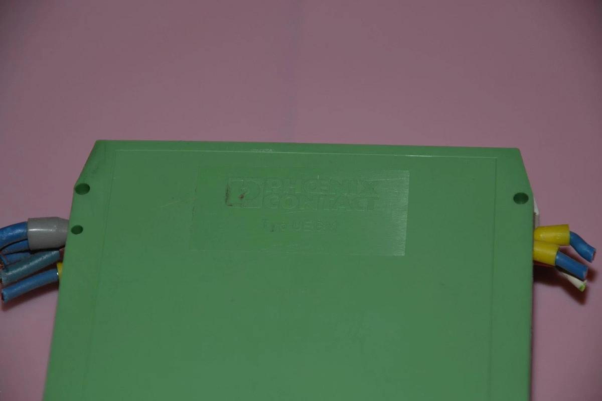 Used PHOENIX CONTACT UEGM KOMEG OPTO 90 6A COMPONENT HOUSING RELAY HOLDER MODULE