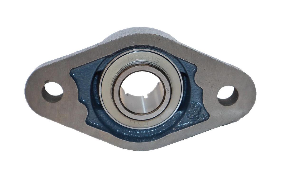 FYH FL205 Flange Bearing with NC205 Bearing Insert *No Lock Collar*  (New)