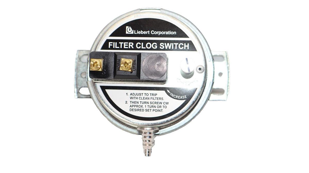 Used LIEBERT CORP. CLEVELAND CONTROLS RFS-4100-003 , RFS4100003 Filter Clog Switch