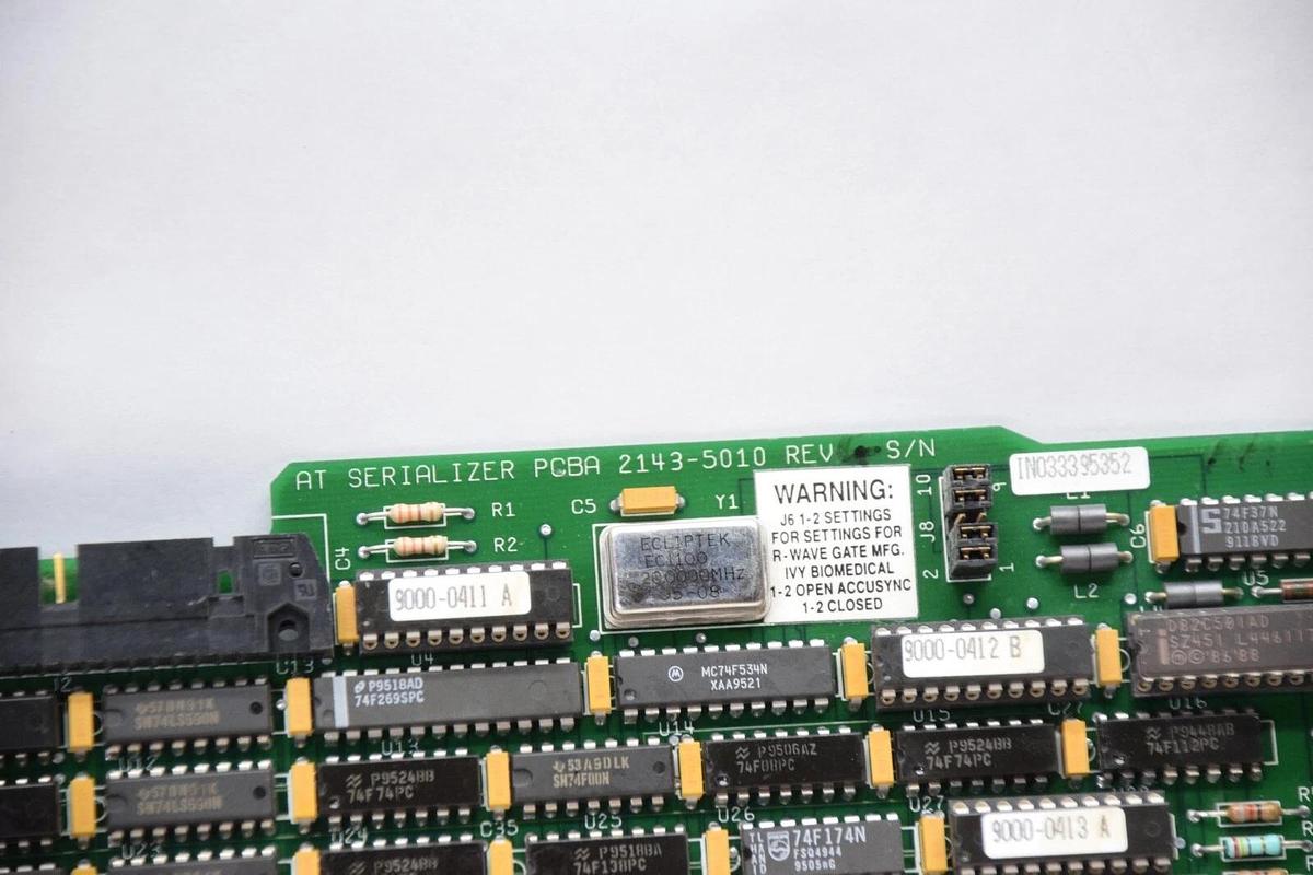 Used ADAC LABS 2143-5010 , 21435010 Serializer PCBA Circuit Board Card