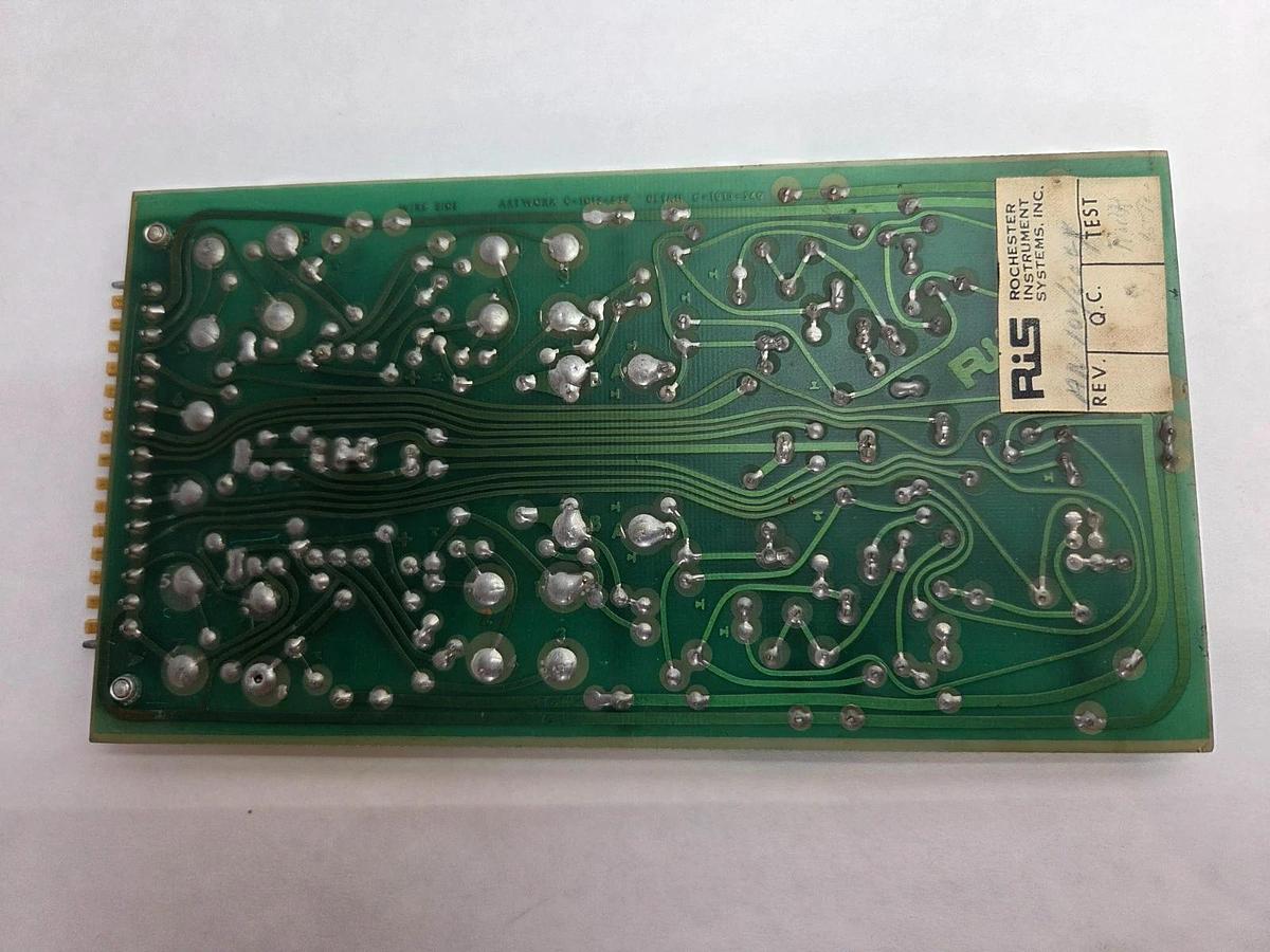 Used RIS ROCHESTER Circuit Board Card AN102 C-1013-539 C-1013-540 REV A