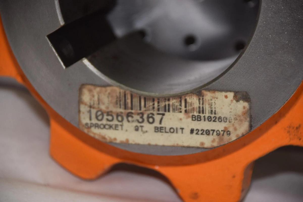 BELOIT 22 7579 2207979 10566367 3-7/16" BORE QT SPROCKET NEW