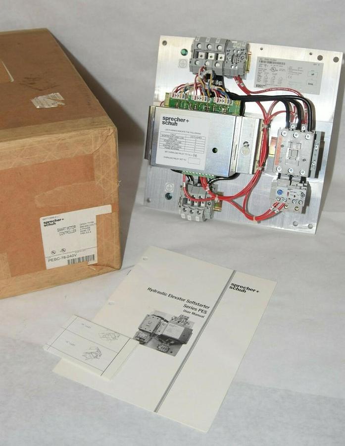 (NEW) SPRECHER + SCHUH PESC-78-240V 200-240V 3PH 50/60Hz Smart Motor Controller