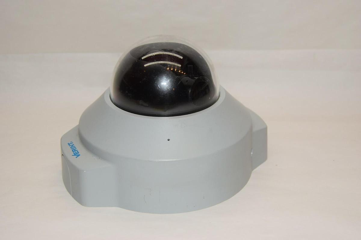 Used VERINT S5003FD 70-300-5059 Rev B01 IP Camera VGA Dome Security Camera
