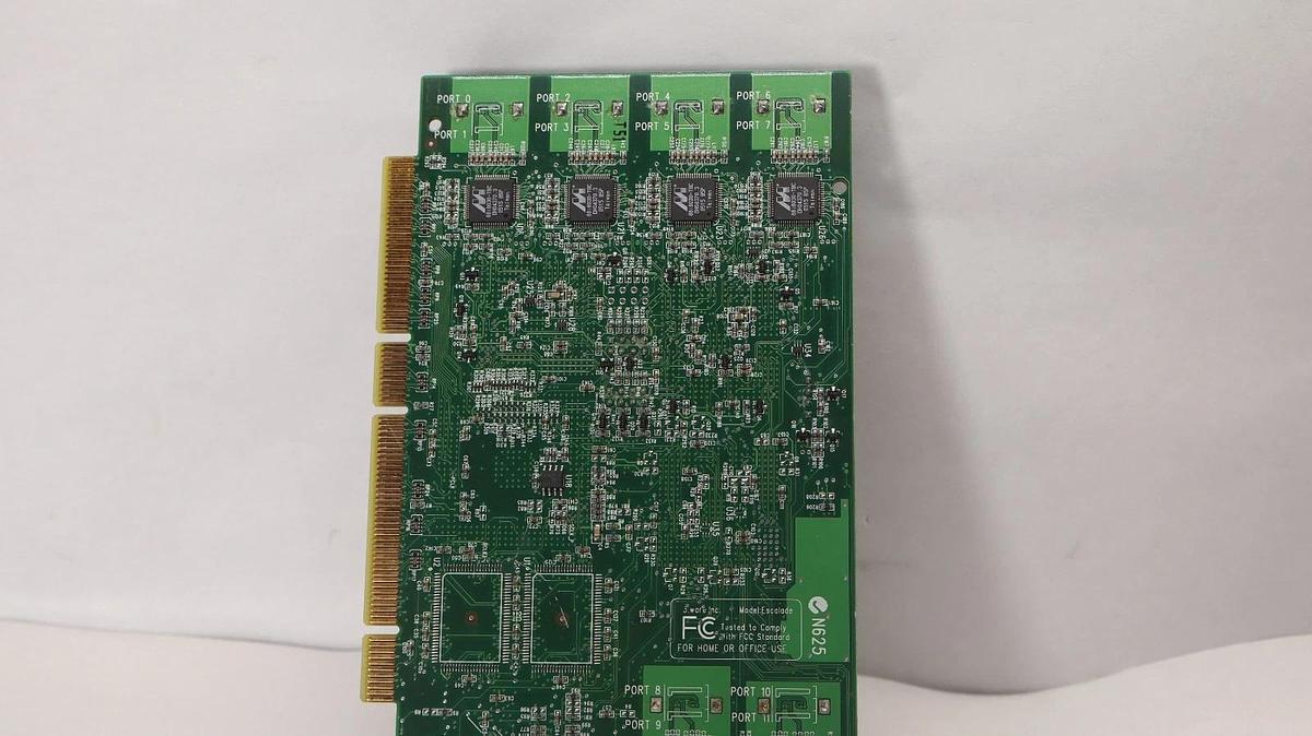 Used 3Ware 8-Port Sata  PCI-X Card (SERVER CARD) (USED)