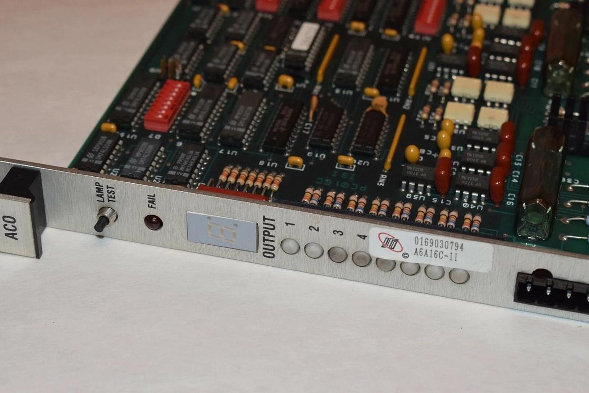 Used ISI ROBOTICS A6A16-1I CIRCUIT BOARD, Card