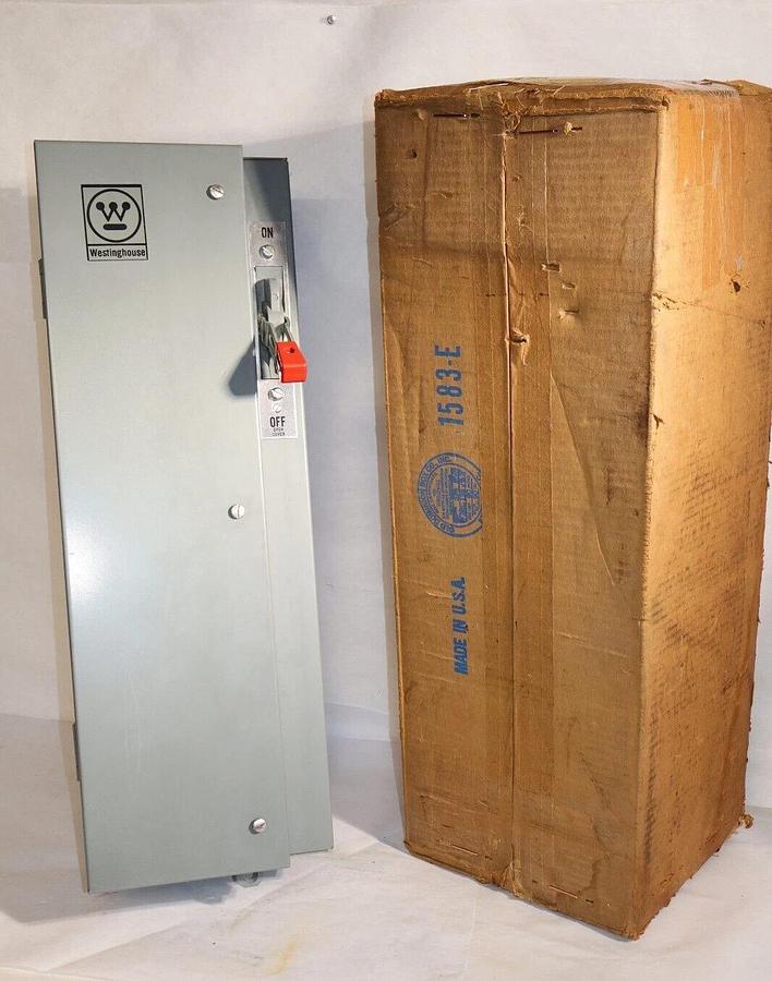 Westinghouse Motor Control Starter Disconnect Size Sz 2 A206J2MGAC 50a 25hp NOS