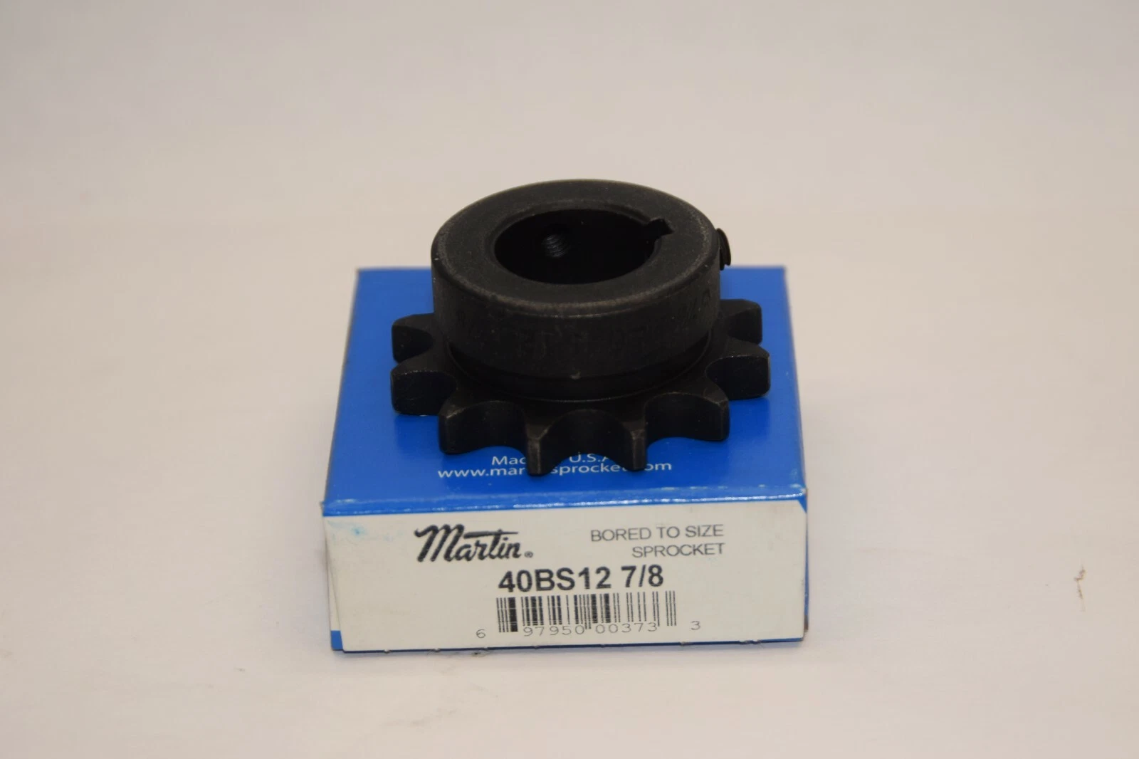 (NEW) MARTIN 40BS12 12 Teeth 7/8" Bore Sprocket