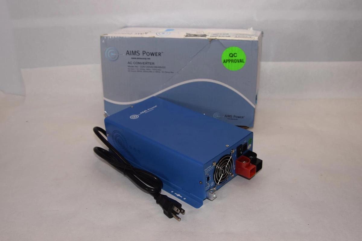 (NEW) AIMS POWER CON120VAC36/48VDC Converter & Battery Smart Charger