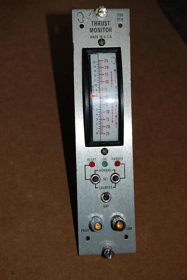 Used Bently Nevada Thrust Monitor 7200 series 7200 TP-R TPR