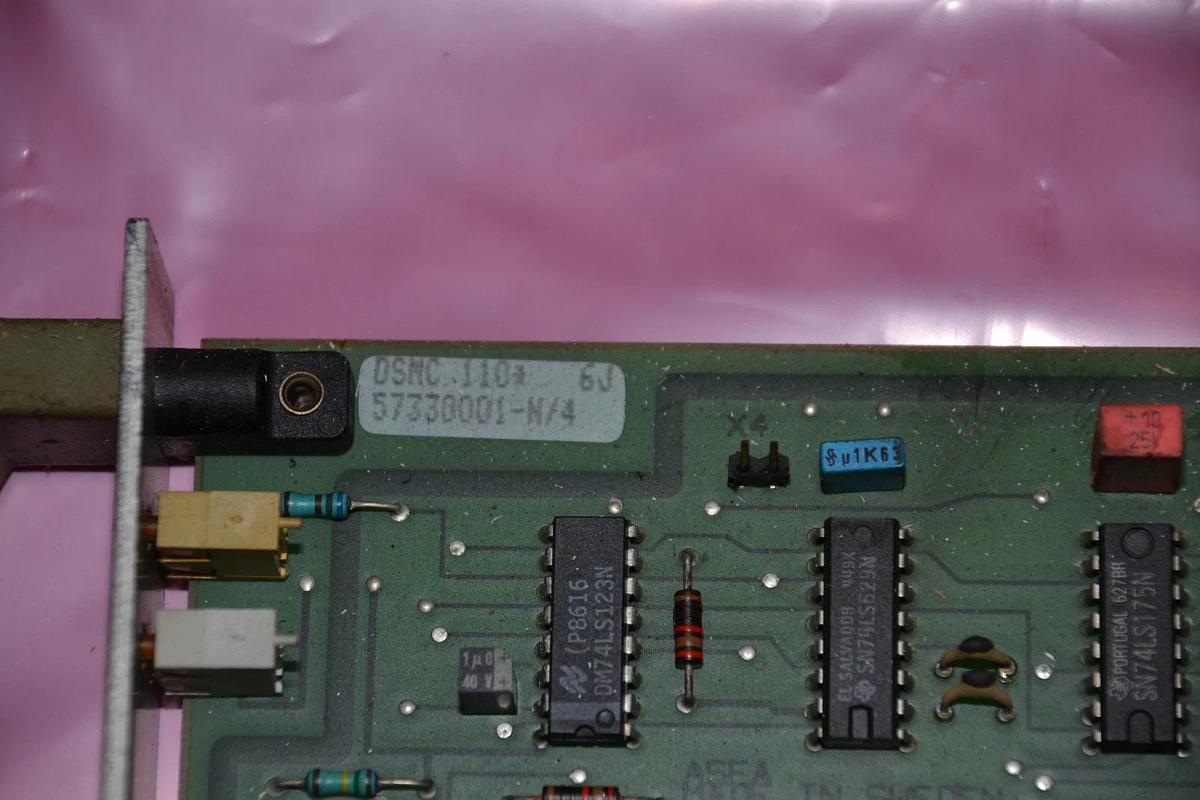 Used ABB ASEA CIRCUIT BOARD CARD DSMC110 DSMC 110 6J 57330001-N/4 2668 184-224/2