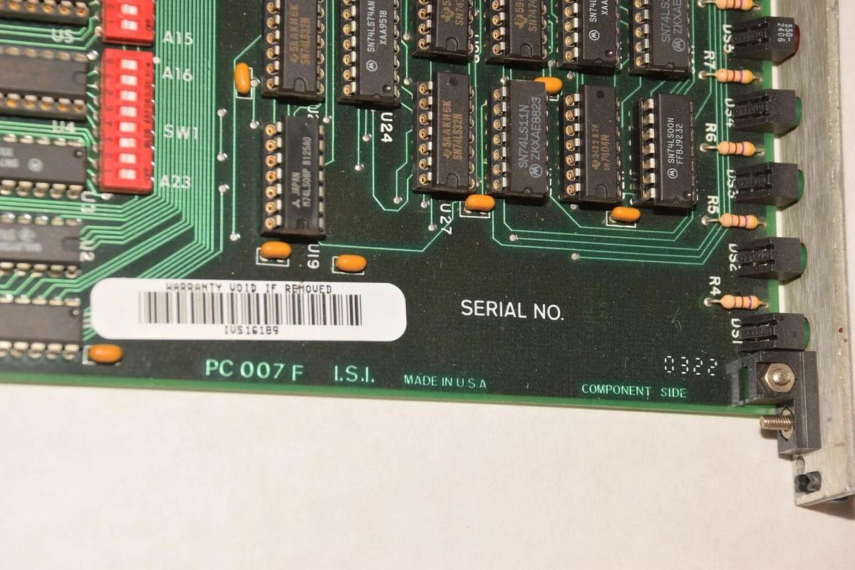 Used NORGREN iSi PC007F ASM Control Card Module Circuit board 0078925021
