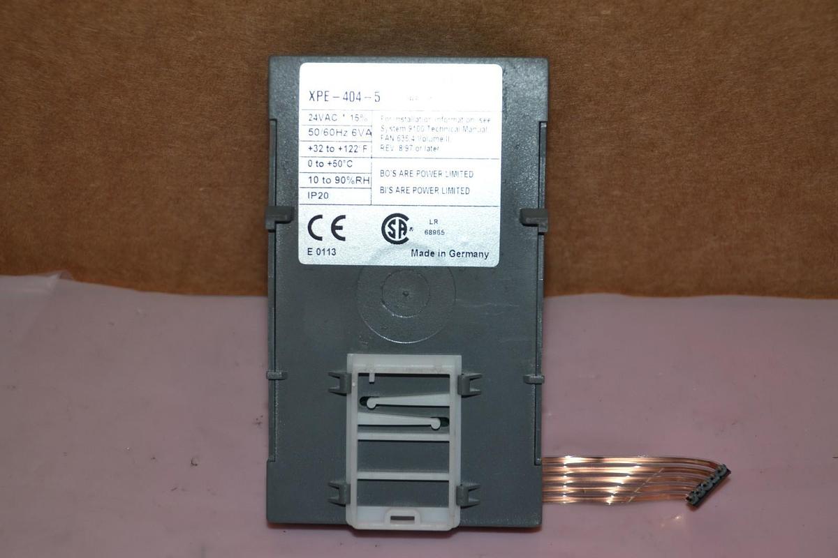 Used METASYS / JOHNSON CONTROLS XPE-404-5 XPE4045 EXPANSION MODULE ANALOG