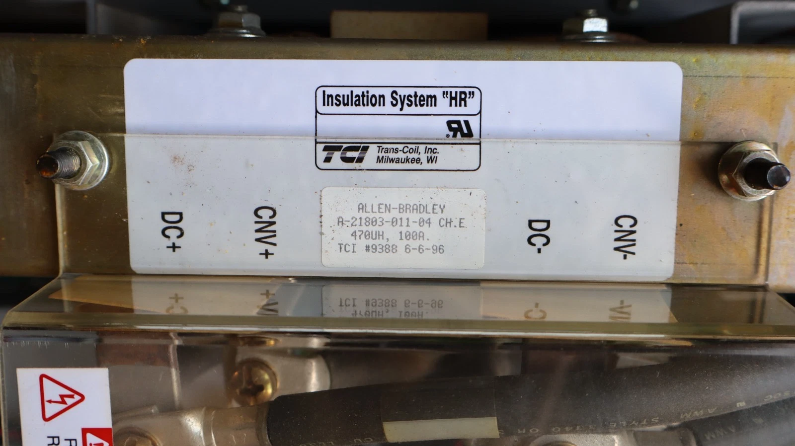 Used Allen Bradley 1336 Plus Adj Frequency Drive 1336S-B060-AE-FR Ser D 76kva 3ph