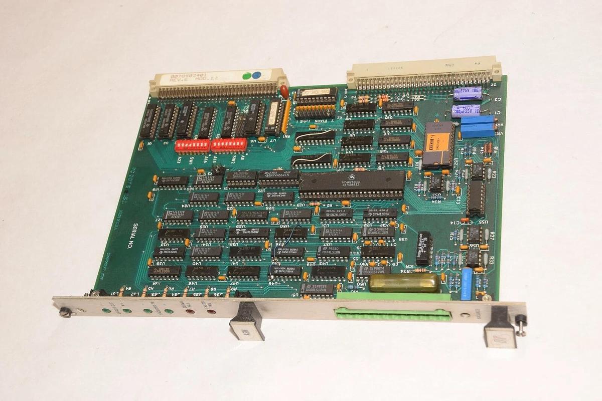 Used ISI PC007E.2 PC 007E.2 0078902401 REV. E MOD 1,2 CONTROL CARD