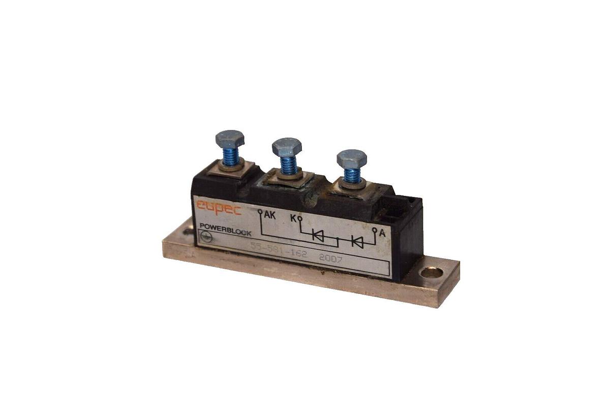 Used EUPEC 55-581-162 , 55581162 Power Block Module