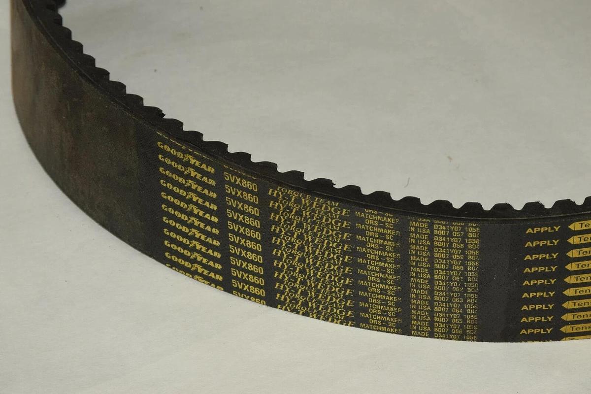 (NEW) GOODYEAR 5VX860/4 4/5VX860 4-5VX860 4 Banded HY-T Cogged V-Belt
