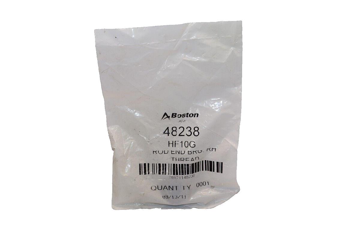 (NEW) BOSTON 48238 , HF10G Rod End Bearing RH Thread