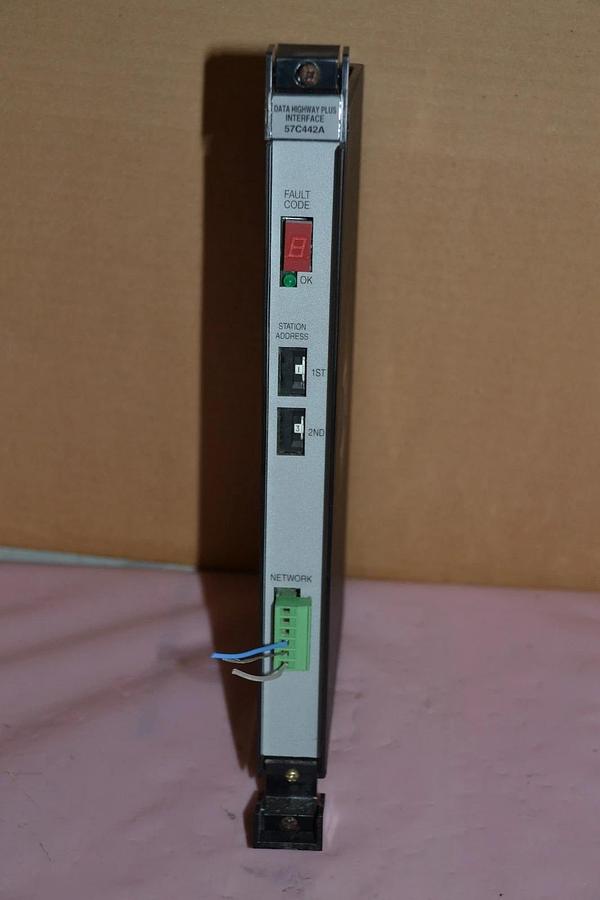 Used RELIANCE ELECTRIC 57442-1C 57C442A DATA HIGHWAY PLUS INTERFACE MODULE