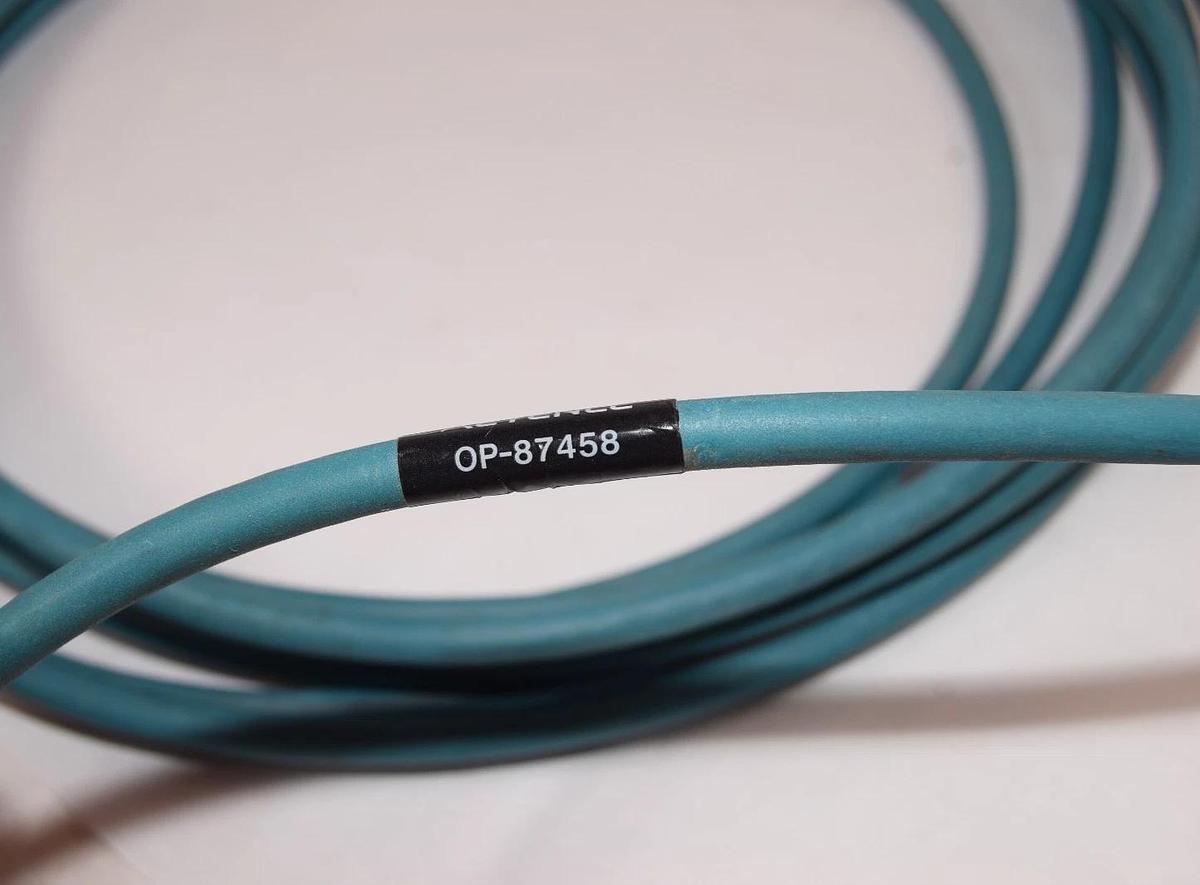 Used KEYENCE Cable Sensor 16ft 16' OP-87458 OP87458
