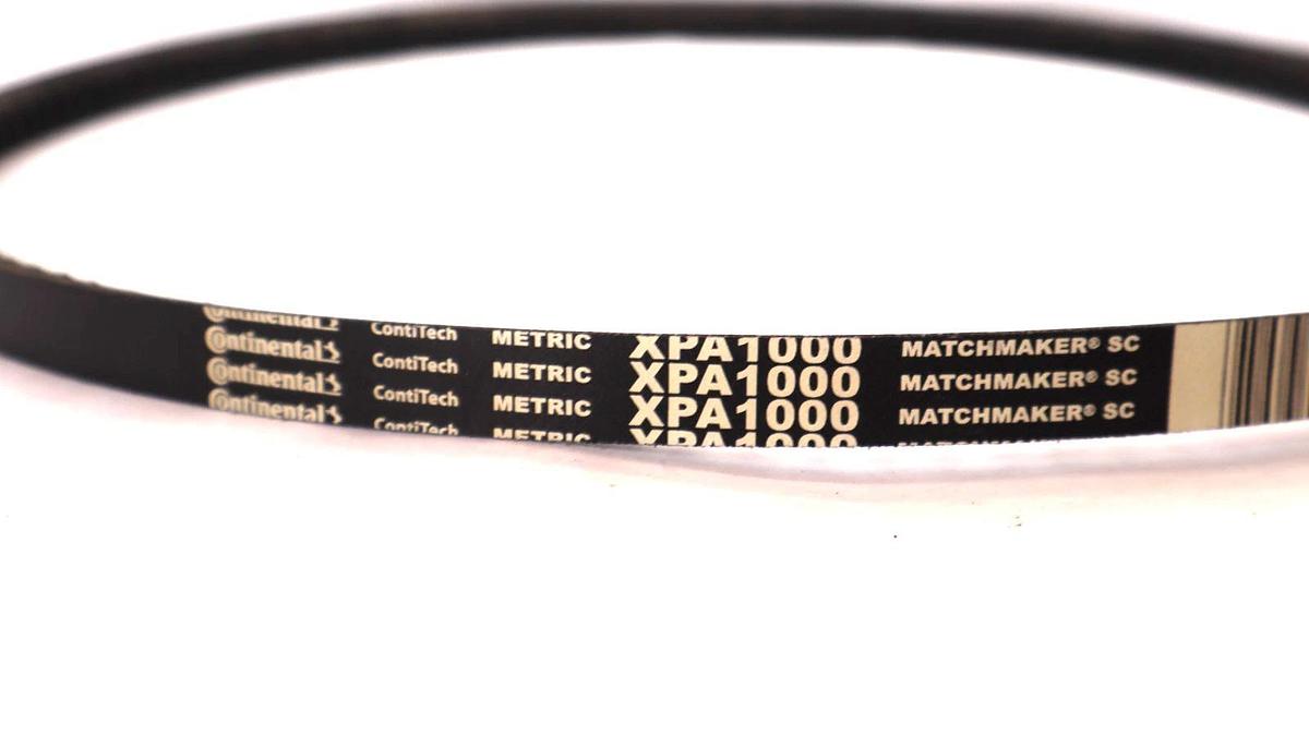 Continental Belt V-Belt XPA1000 XPA-1000 ContiTech Matchmaker SC Vbelt (New)
