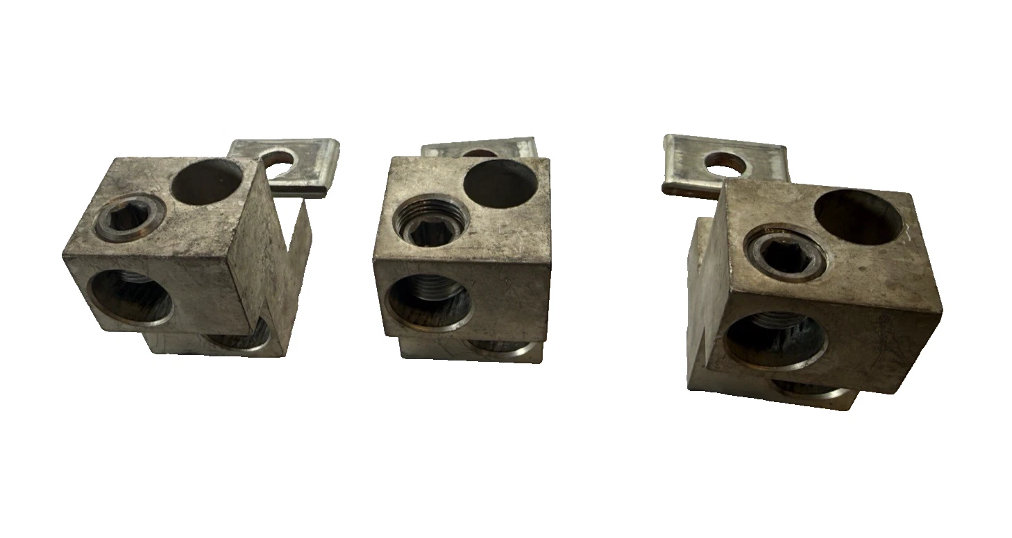 Used (Lot of 3) ILSCO TA700MA1 Breaker Contactor Terminal Lug Block D2244