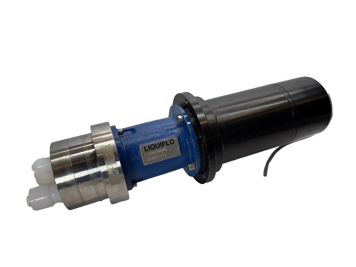 Used Liquiflo 45S6333N000 61157-1-1  Low-Flow Gear Pump  S.S. GEAR PUMP,