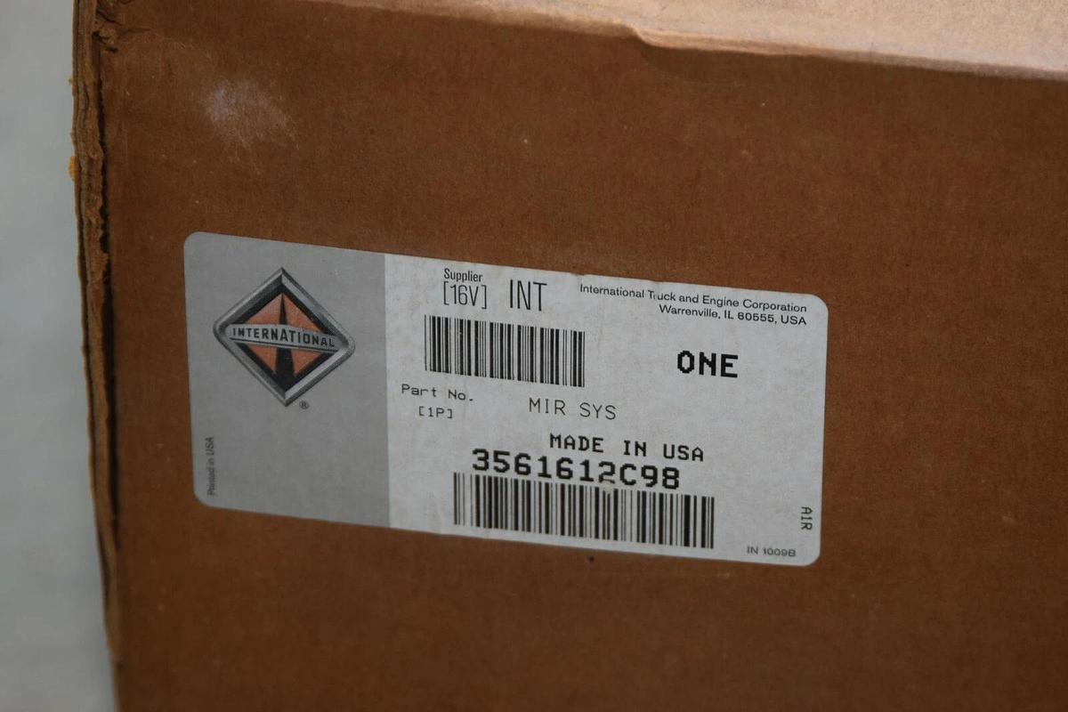 INTERNATIONAL 3561612C98 594052003 BLK LH Mirror Assembly Cab/Door