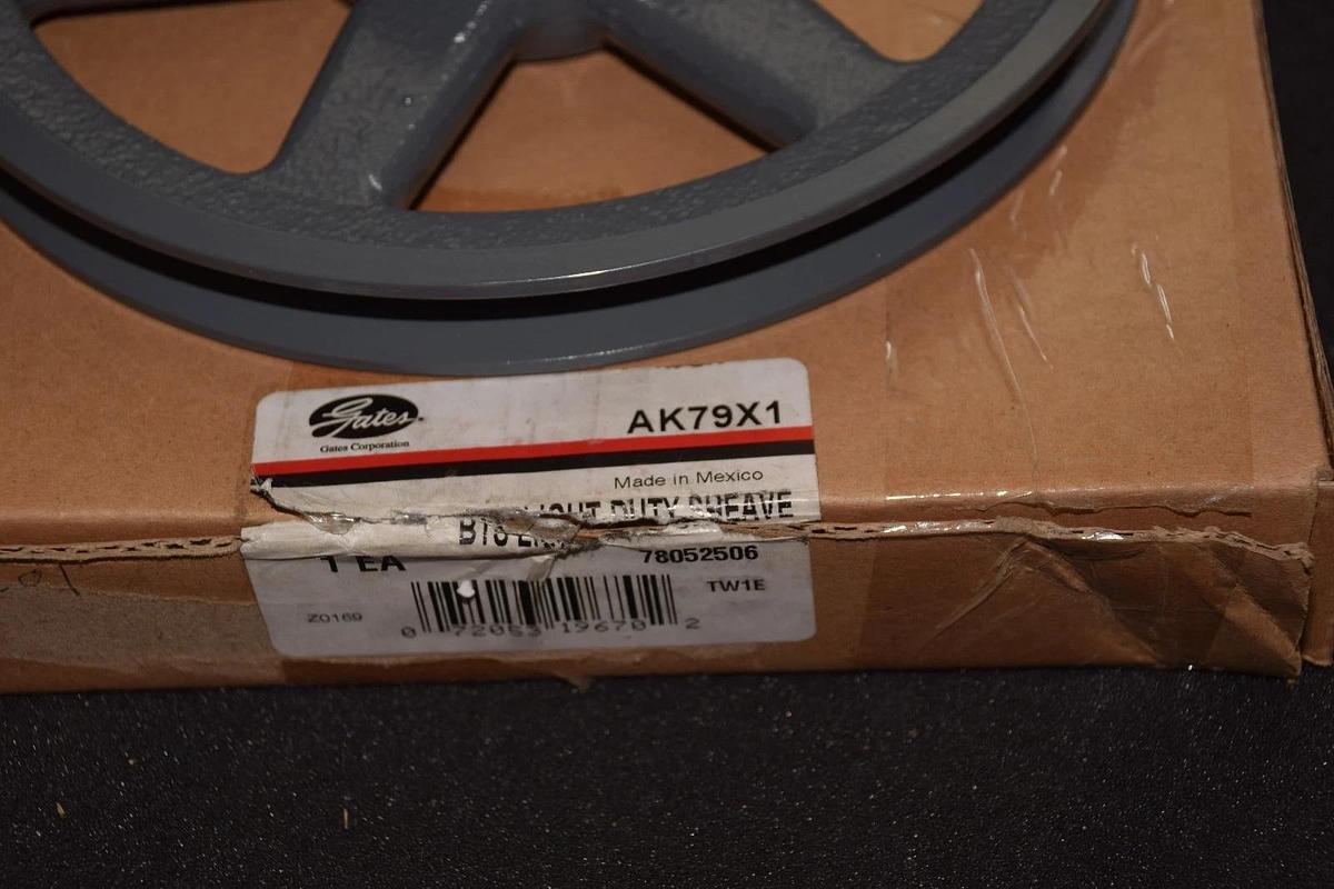 GATES AK79X1 SINGLE GROOVED SHEAVE NEW