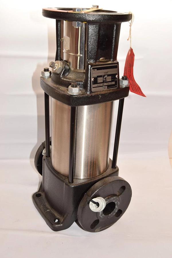 NEW) GRUNDFOS CR1S-12 U-FGJ-A-E-HQQE .75HP 3450rpm 1gpm Vertical Multistage Pump