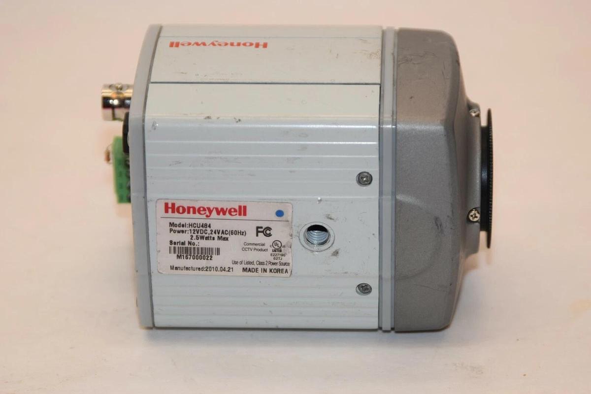 Used HONEYWELL HCU484 12Vdc 24Vac 2.5W Ultra Wide Dynamic Camera