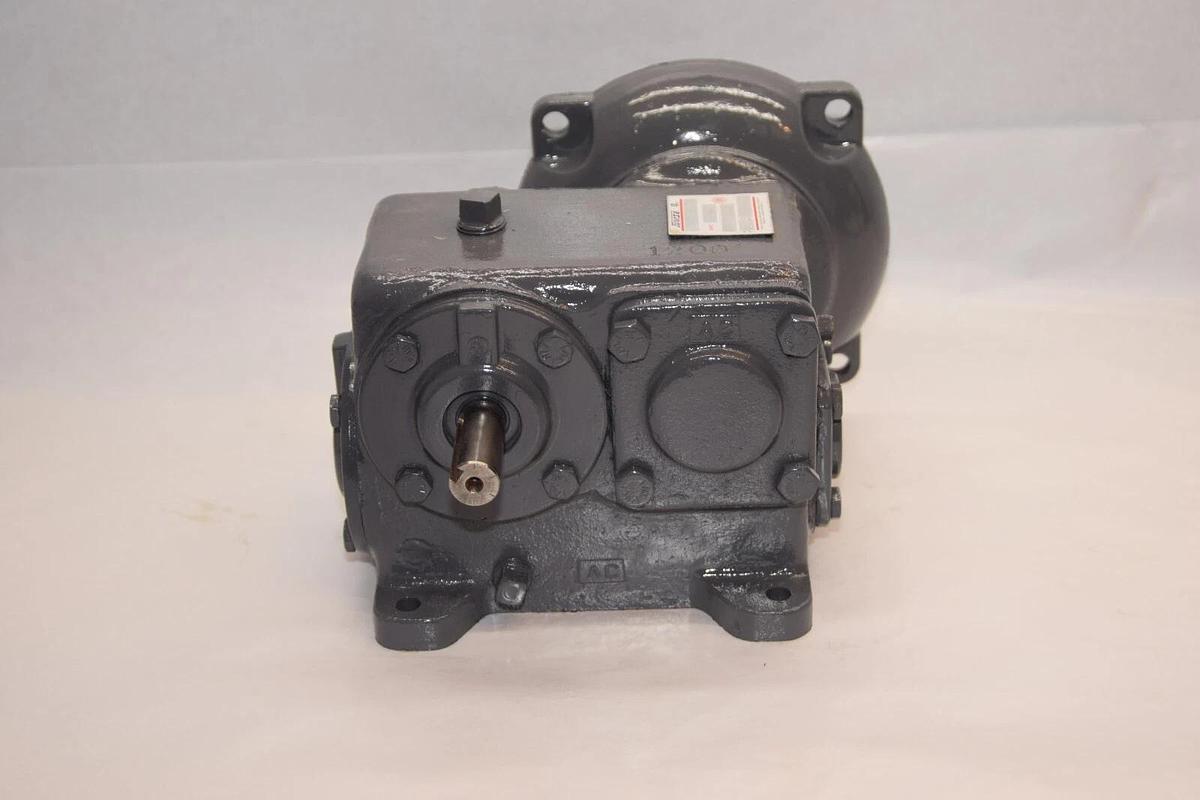(NEW) MORSE 13GCDB R-L 1200:1 .02HP 1750rpm Gearbox Speed Reducer