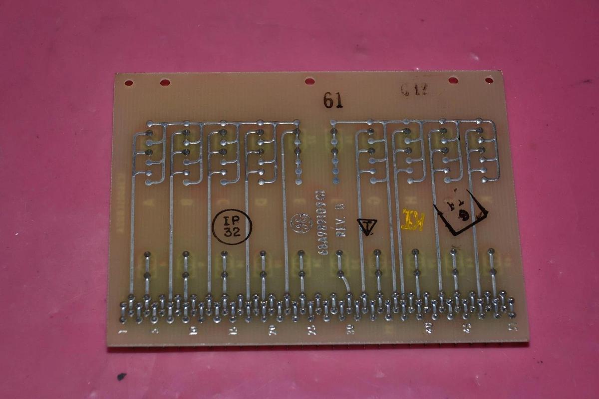 Used GENERAL ELECTRIC CIRCUIT BOARD CARD IC3600SCBD2A 68A989109G1 REV. B