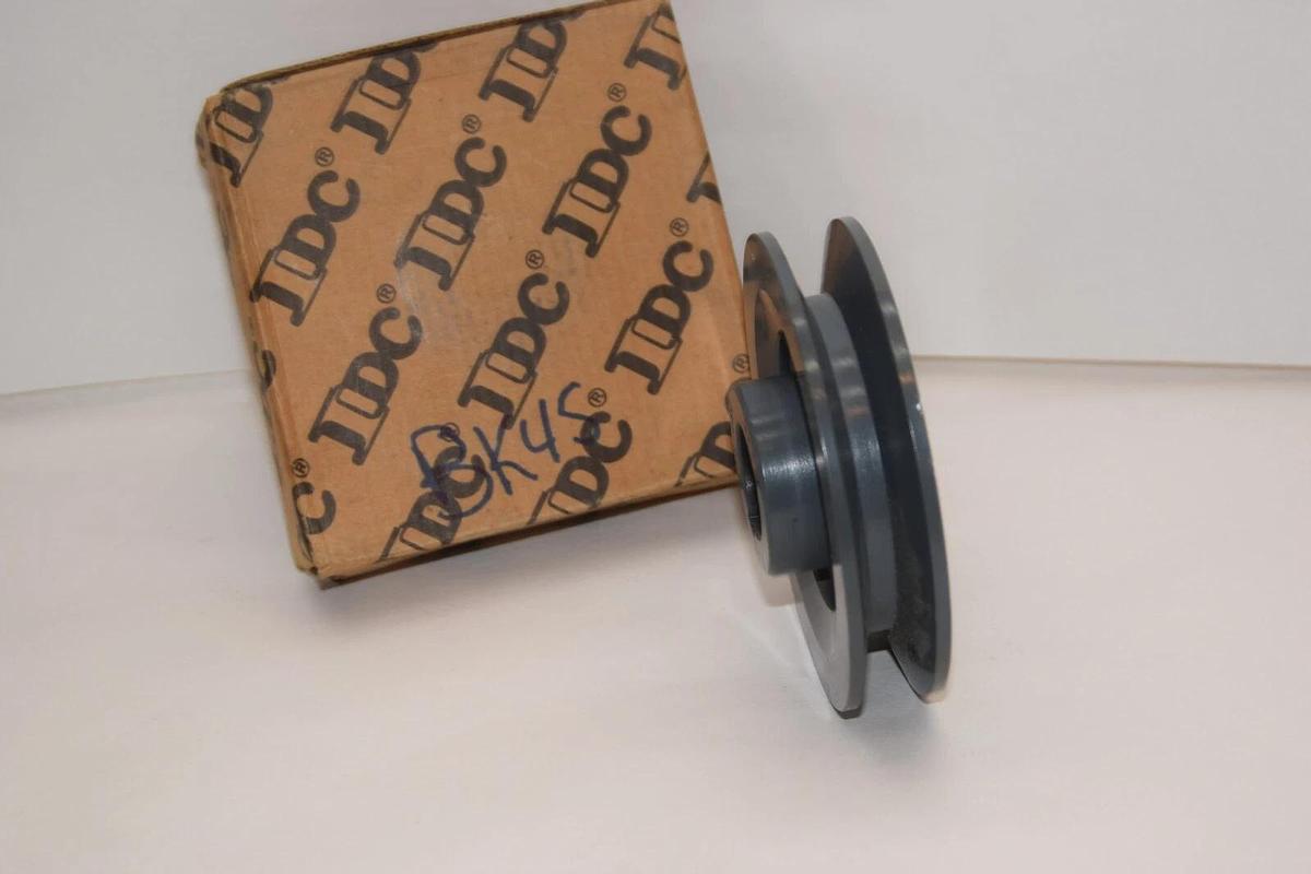 (NEW) IDC BK45 1" Bore Single Belt Sheave USA