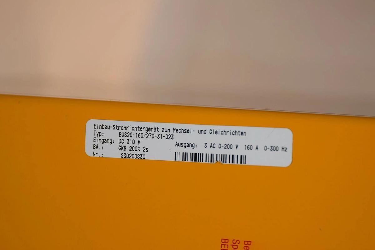 Used BAUMULLER Servo Drive Controller BUS20-160/270-31-023 BUS20-80/135-31-023