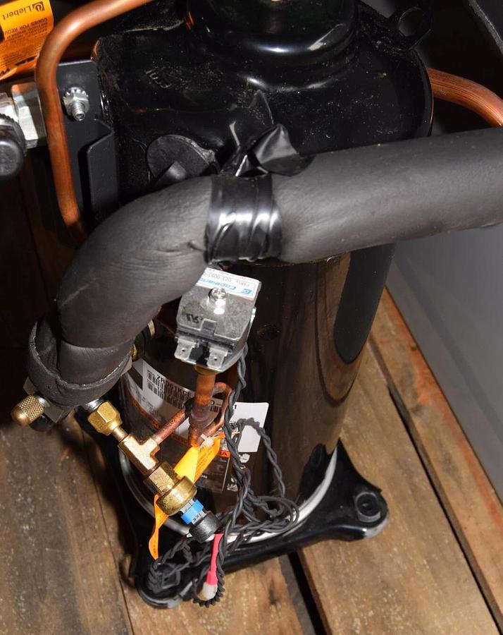 Used Copeland Emerson Scroll Compressor ZRD61KCE-TFD-261 3ph 380-420v 406v