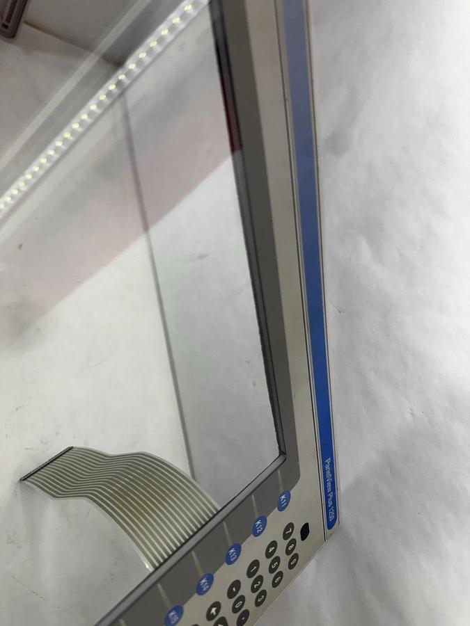 Used Allen-Bradley PanelView Plus 1250 12.1" Touchscreen keypad frotcover Glass 2711P