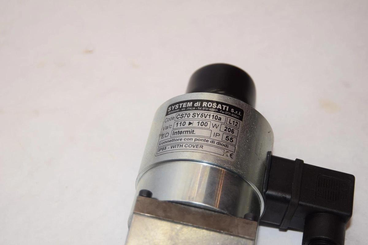 (NEW) DROPSA 83421 CS70 SY5V110A L12 Invert E-Magn. 110V Valve