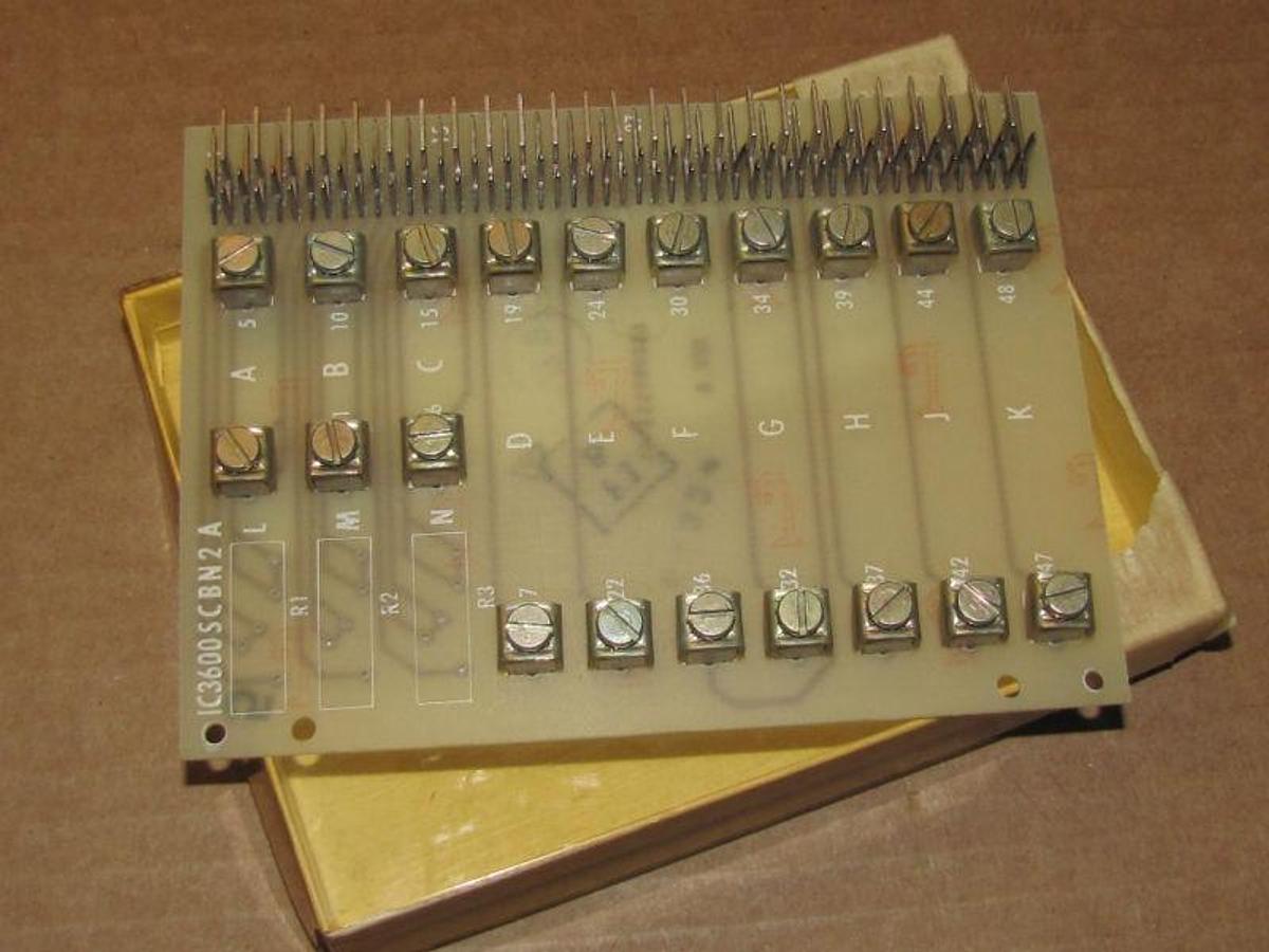 GENERAL ELECTRIC CIRCUIT BOARD CARD IC3600SCBN2A NEW