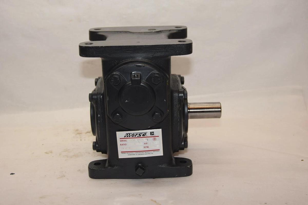 (NEW) MORSE 20W B1-R 5:1 5-1 5 to 1 Ratio 2.92HP 1750rpm Gear Speed Reducer